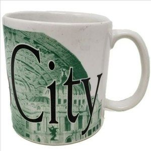 STARBUCKS 2004 Coffee Mug MEXICO CITY "'Global Icons Series"  16-ounce